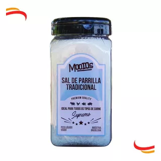 Sal De Parrilla Tradicional 550g - Mooios