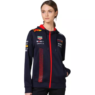 Sudadera Dama Full Zip Red Bull F1 Sergio Pérez Chamarra