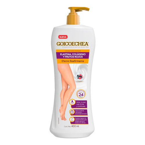 Goicoechea Crema Corporal Colágeno Y Frutos Rojos 400ml