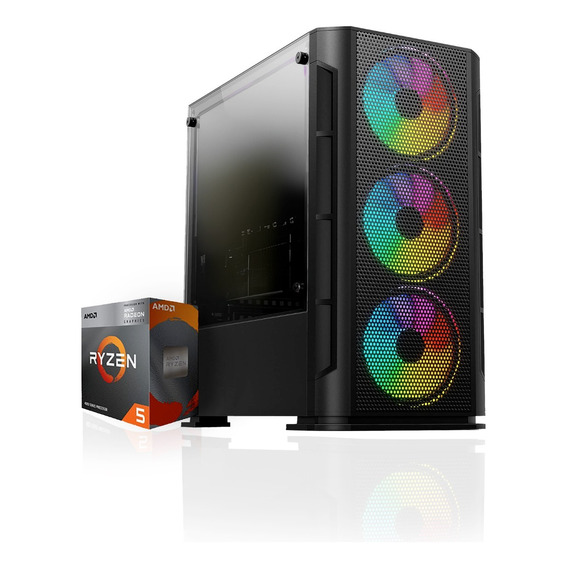 Pc Gamer Ryzen 5 4600g / 16 Gb Ram / 1tb Ssd  Alpha Pc