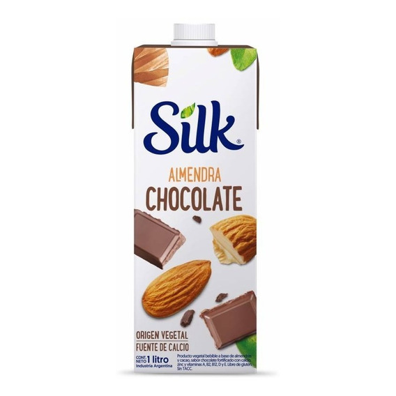 Bebida De Almendras Chocolate Silk 1 Litro