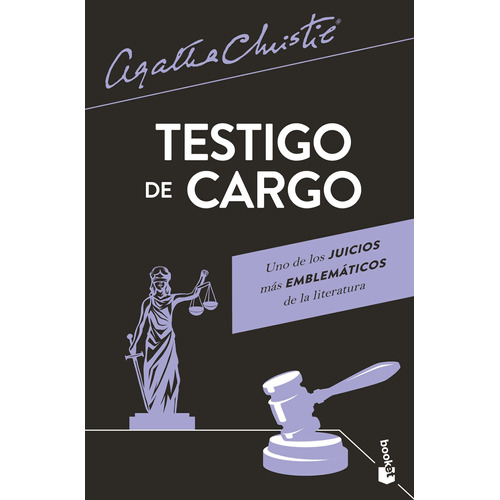 Testigo de cargo, de Christie, Agatha. Serie Biblioteca Agatha Christie Editorial Booket México, tapa blanda en español, 2022