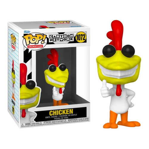 Funko Pop Pollito 1072 - Vaca Y Pollito Cartoon Network