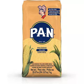 Harina De Maíz Pan Amarilla Precocida 1kg