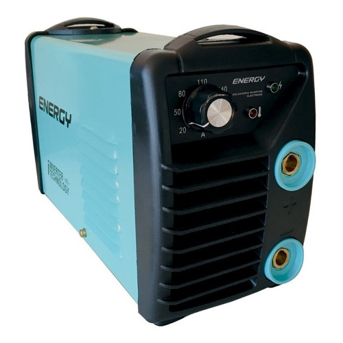 Soldadora Inverter Electrodo 160a I160/1/220/maquinariacyj Color celestre