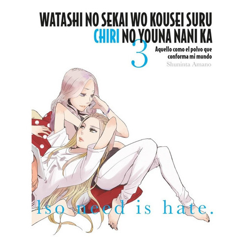 Watashi No Sekai Wo Kousei Suru Chiri No Youna Nani Ka 3, De Shuninta Amano. Editorial Kamite, Tapa Blanda En Español, 2021
