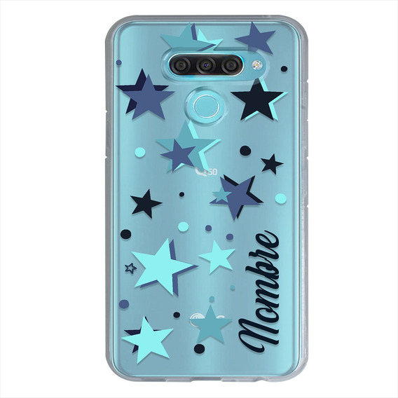 Funda Para LG Estrellas Personalizada Con Tu Nombre