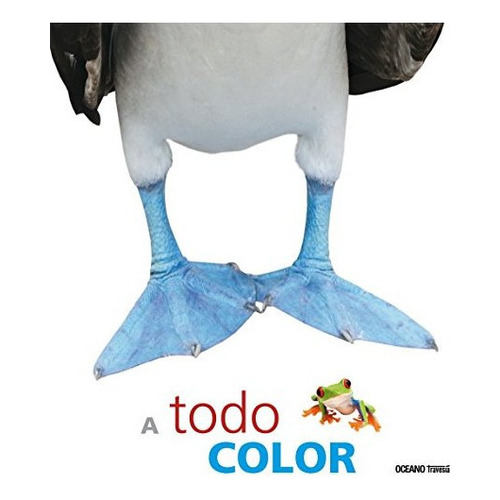 A Todo Color Animales En Tamaño Natural, De Grupo Oceano. Editorial Oceano Travesia, Tapa Dura En Español