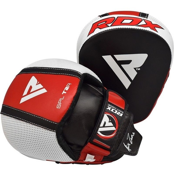 Manoplas De Piel T2 Rdx Box Mma Sparring Muaythai Karate