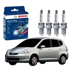  Jogo Velas Bosch Fit 1.5 16v 2005 A 2008