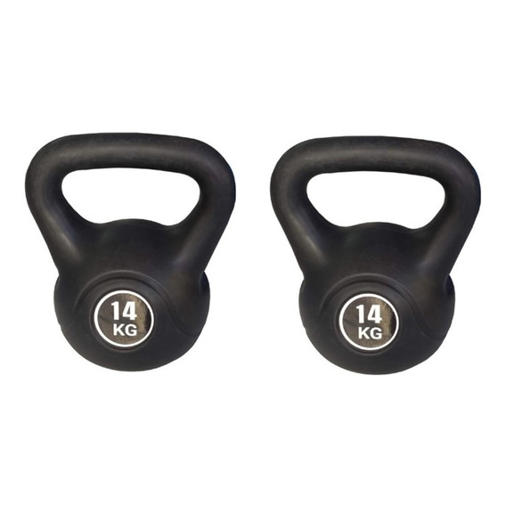 Set Par De Pesas Rusas Kettlebell 14kg Entrenamiento