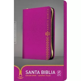 Biblia Ultrafina Ntv - Fuscia Con Cierre