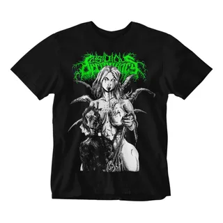 Camiseta Brutal Technical Death Metal Insidious Decrepancy 2
