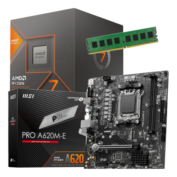 Combo Actualización Pc Amd Ryzen 7 8700g 16gb