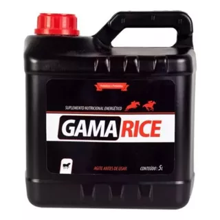 Gama Rice 5lts Óleo De Arroz P/ Equinos - Univitta