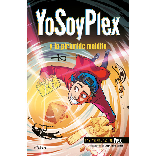 Yo Soy Plex Y La Pirámide Máldita, de YoSoyPlex. Serie Las Aventuras de Plex, vol. 1. Editorial Altea, tapa blanda en español, 2022