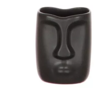 Jarron Florero Face Ceramica Moderno 18x13 Cm