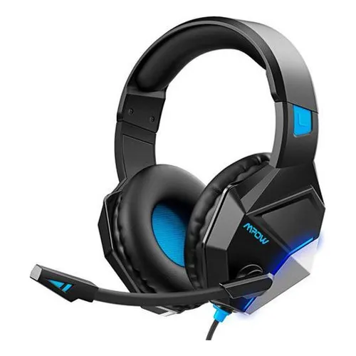 Auriculares Gamer Eg10 Mpow BH141ad negros MercadoLibre