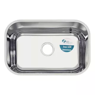 Cuba Cozinha Embutir Inox 430 Nº1 47x30x14 - Tec Inox