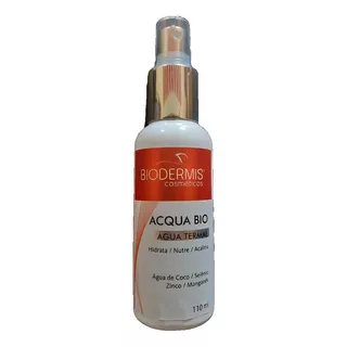 1 Acqua Bio Agua Termal 110ml Hidrata Nutre Acalma Biodermis