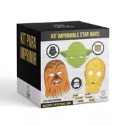 Kit Imprimible Star Wars - Guerra De Las Galaxias