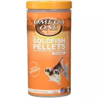 Omega One Goldfish Small Pellets 226g Al - g a $132