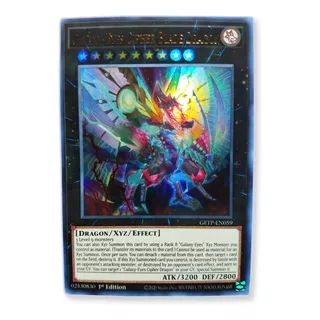 Yugi-oh! Galaxy-eyes Cipher Blade Dragon Gftp-en059 Ultra