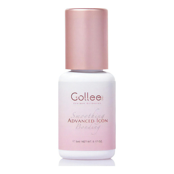 Adhesivo Gollee Pink Smoothing Bonding Para Pestañas,retención De 6-8 Semanas. Adhesivo De Pestañas (0,17 Fl.oz / 5 Ml) / Tiempo De Secado 1-2 S/bajo Humo/uso Profesional Gaoy