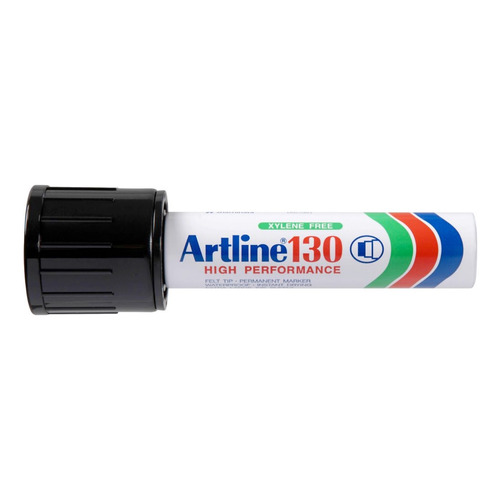 Marcador Permanente Artline 130 Con Punta De 30mm Color Negro