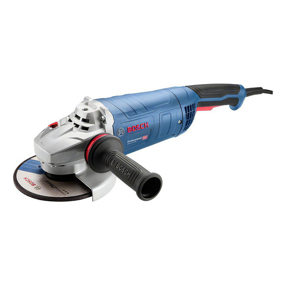 Amoladora Esmeril Bosch  Gws 25 - 180 2500w 7 Pulgadas Color Azul