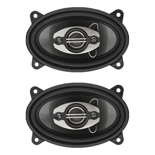 Bocina tipo coaxial Audiobahn AS4.6I para auto/camioneta color negro de 4Ω 4" x 6" x 2 unidades