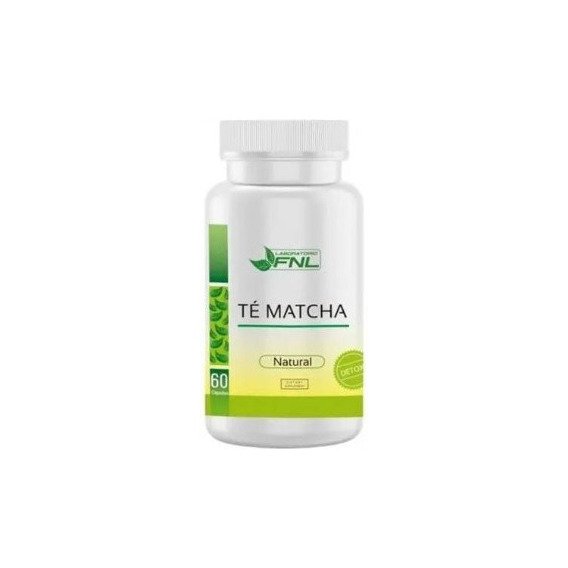 Te Matcha 60 Capsulas Fnl Antioxidante, Vitaminas, Hierro