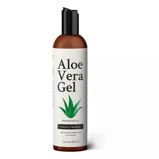 Gel De Aloe Vera 99.85% Puro Con Algas Marinas 250 Ml