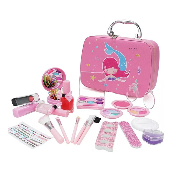 Kit De Maquillaje Infantil Juguetes Cosméticos Para Niña