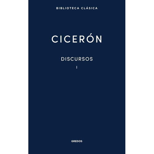 Libro Discursos Cicerón Gredos