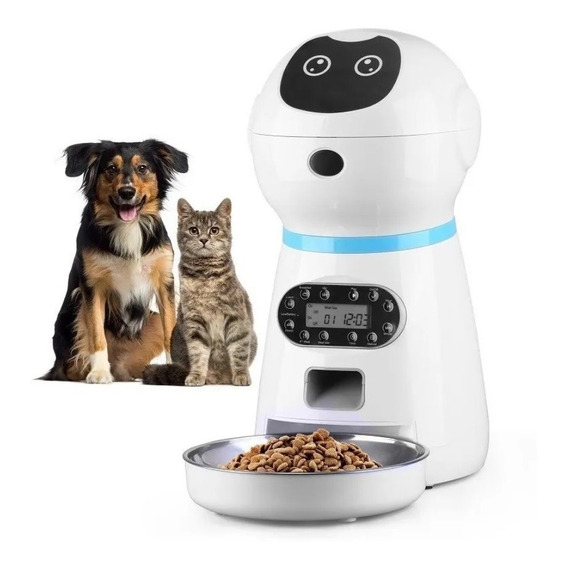 Robot Alimentador Automático Para Mascotas Dispensador