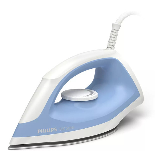 Plancha Seca Philips Serie 500 Dry Iron Dst0520/20 Azul