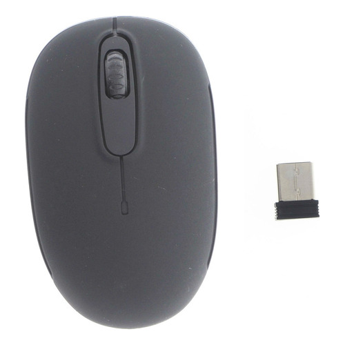 Mouse Inalambrico Para Oficina Con Laser Y Usb Color Negro