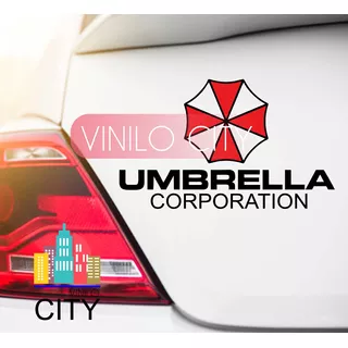 Umbrella Corporation Resident Evil  Sticker Para Coche Moto