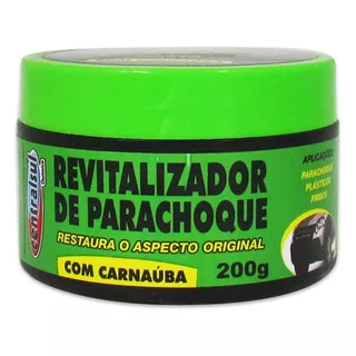 Revitalizador De Parachoque Com Carnauba 200 Gr