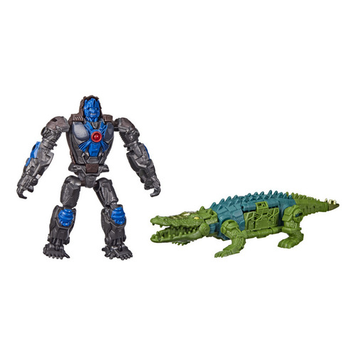 Figura Acción Transformers Optimus Primal Y Skullcruncher