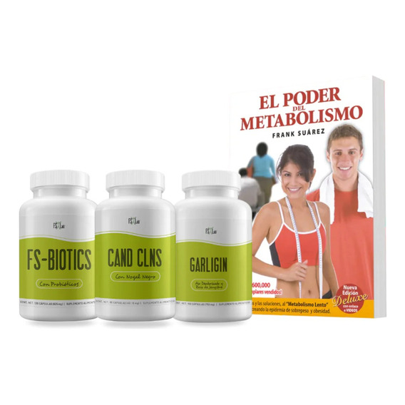 Kit Candida Oficial Con El Poder Del Metabolismo Naturalslim