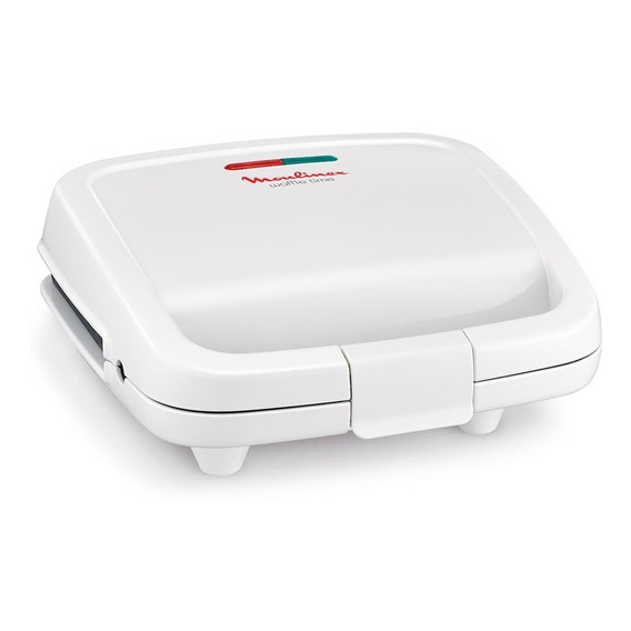 Wafflera blanca Waffle time Moulinex 700W WJ170112