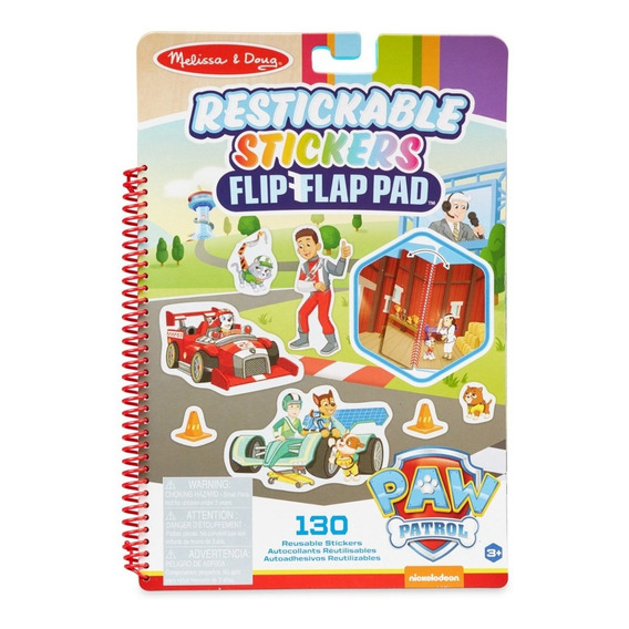 Pad Stickers Reutilizable Paw Patrol - Misiones Clásicas M&d