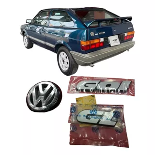 Kit De Insignias Emblemas Volkswagen G1 Gol Gl 91-94