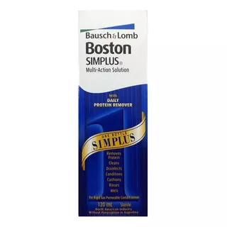 Boston Simplus Solución Multipropósito 120ml Farmacia Color Sin Color