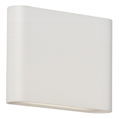 Bidireccional Aluminio Led 7w Luton 1 Blanco Moderno Chato  Blanco