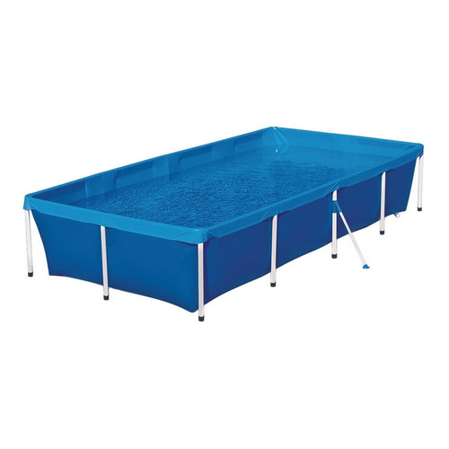 Piscina estructural rectangular Mor 001005 con capacidad de 3000 litros de 3.2m de largo x 1.64m de ancho de 320cm de diámetro  azul