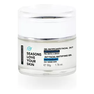 Gel Matificante Facial 50 G Tipo De Piel Mixta Y Grasa