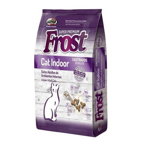 Alimento Frost Super Premium Cat Indoor para gato adulto sabor mix en bolsa de 3kg
